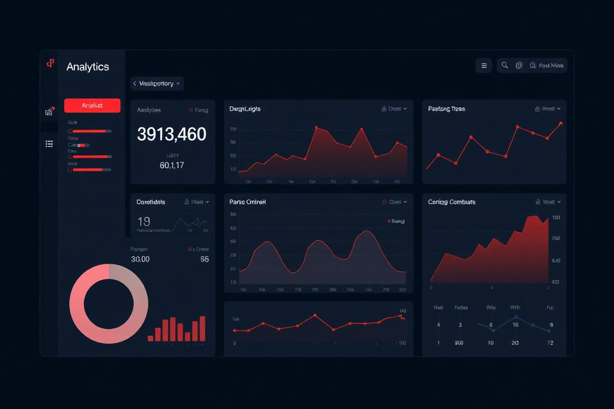 HimPharma SaaS platform dashboard — pharmaceutical inventory and analytics interface